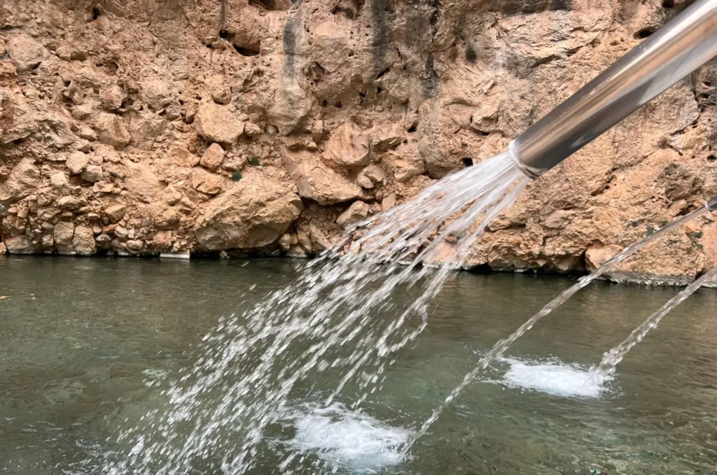 Las aguas del Balneario de la Virgen se utilizan para tratar varias enfermedades