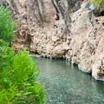 Las aguas termales del Balneario de la Virgen, en la imagen, se conocen desde la Antigua Roma