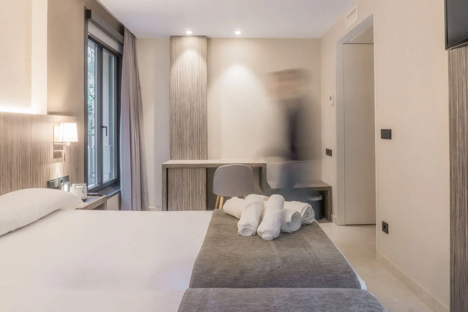 Las nuevas habitaciones (en la imagen, una de ellas) son ideales para una escapada romántica a un balneario